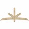 Ekena Millwork Alberta Rough Sawn Timber Gable Bracket, Douglas Fir, 84"W x 38"H x 4"D x 6"F, 11/12 Pitch GBW084X38X0406ALB00RDF - alternate 1